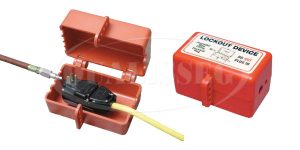 Bloqueador para plug elétrico e pneumático (conectores e mangotes de ar) - QPO27E